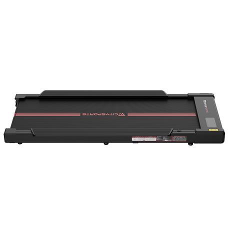 CITYSPORTS HG6 — Treadmill 1400W, 1–12 km/h, incline 3 levels | Foldable, Black