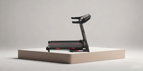 Cinta de correr CITYSPORTS WP16, expuesta sobre una plataforma de estudio